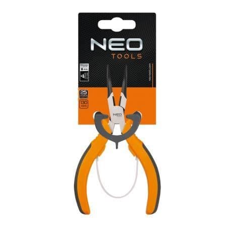 Precisionstång med lång näbb - NEO TOOLS - 01-103 - 140 mm - Klippta käftar i 45° - Nylonfjäder