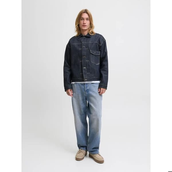 Jeans Loose Jack & Jones Alex Original SQ 071 - blå denim