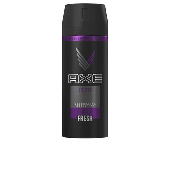 Deodorantspray - AXE EXCITE - Doft av kokosnöt - Träiga noter - 150 ml