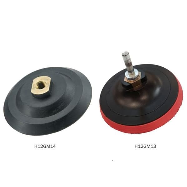 Fästdisk med velcro - DEDRA - 125 mm - M14 - 0,26 kg