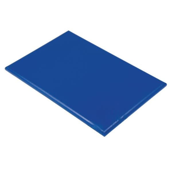 Blå högdensitetspolyetenskiva 600 x 450 mm - Hygiplas