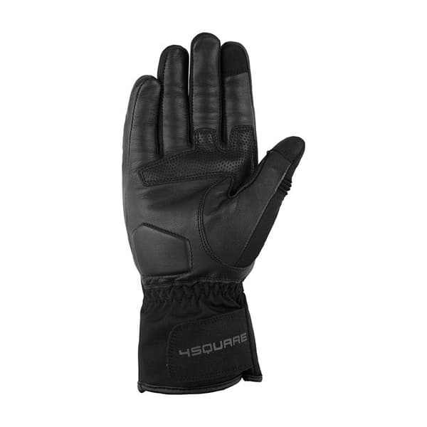 Motorcykelhandskar vinter 4Square Storm - Svart - XL
