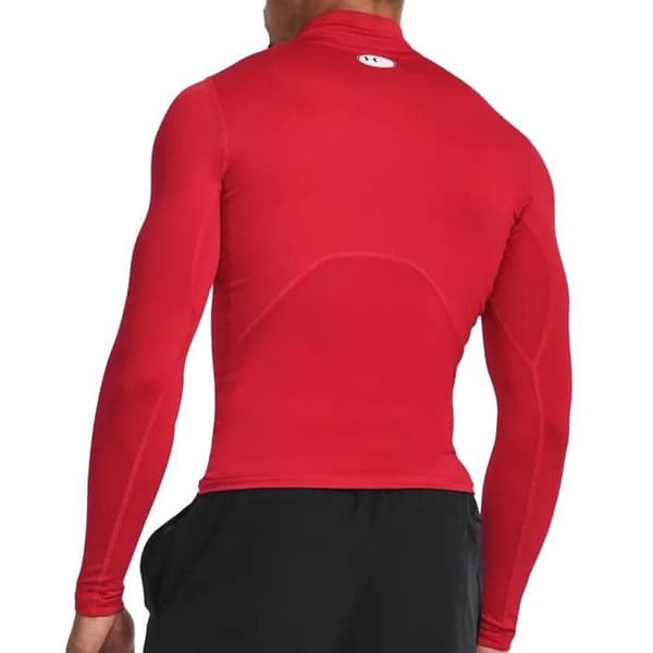 Under Armour Comp Mock Röd T-shirt Herr
