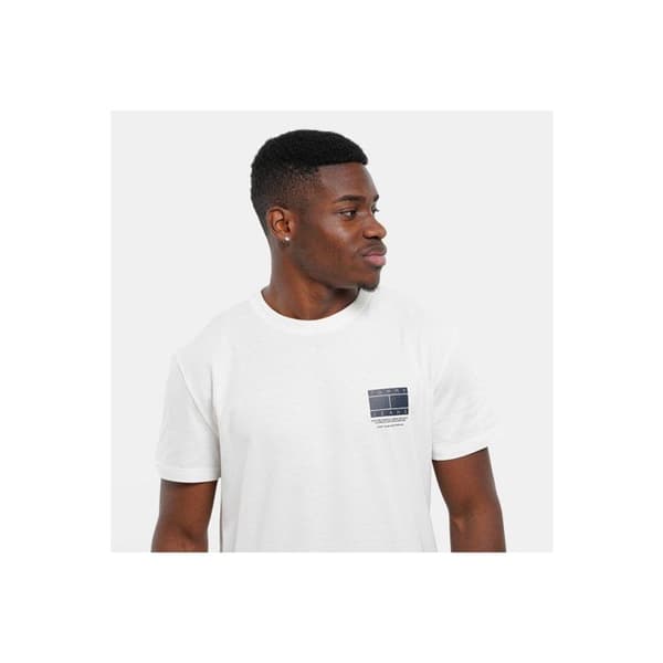 T-shirt MC bomull logotyp - Tommy Jeans.