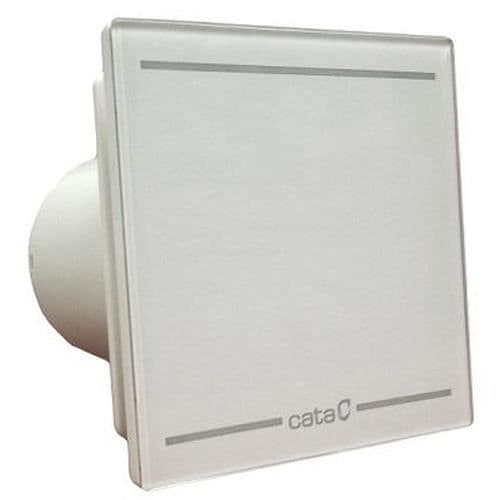 CATA E-100 GL, Vägg, Badrum, Vit, IP44, 115 m³-h, 10 cm