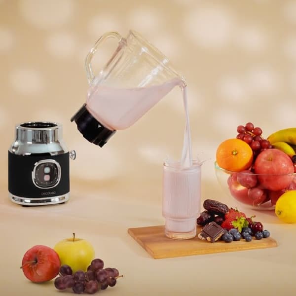 Cecotec Mixeur-blender RetroTwist Svart