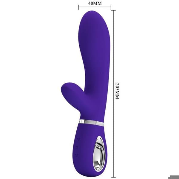 PRETTY LOVE - G-SPOT THOMAS PURPLE MULTIFUNCTION VIBRATOR -