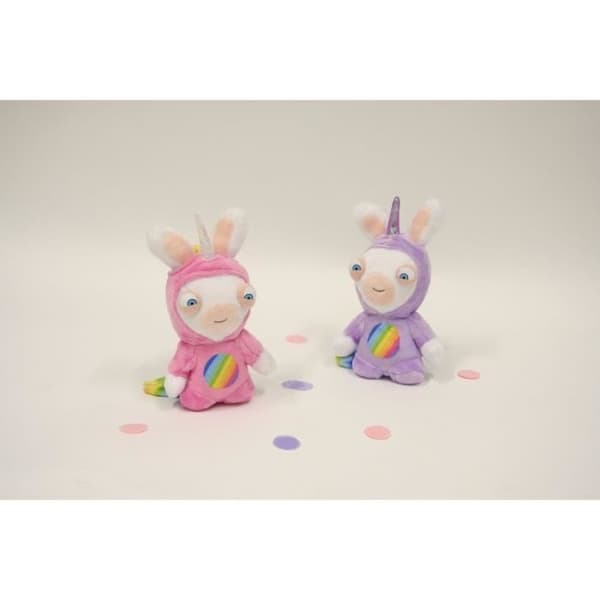 Gipsy Toys - Rabbids Unicorn - Sounding Pink Rabbit - 18 cm