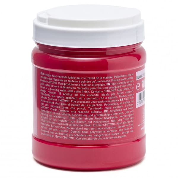Akrylfärg - Primär magenta - Matt-satin - Burk 700ml - Pébéo Pop Art