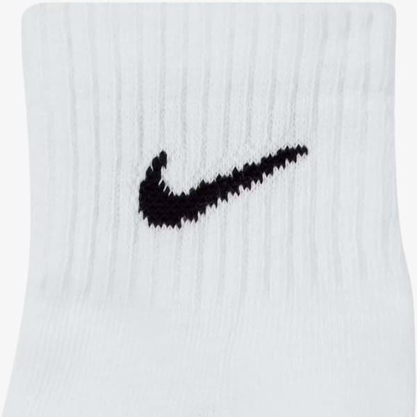 Strumpor - Nike - Everyday Cushion - 3 Par - Vit - Optimal Komfort