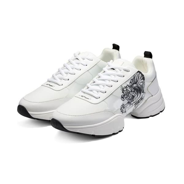 Ed Hardy Caged runner tiger vit-svart