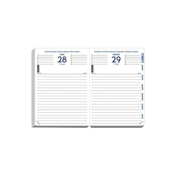 Exacompta Chacha Tocade dagbok 12,5 x 17,5 cm - Mjuk - 1 dag per sida