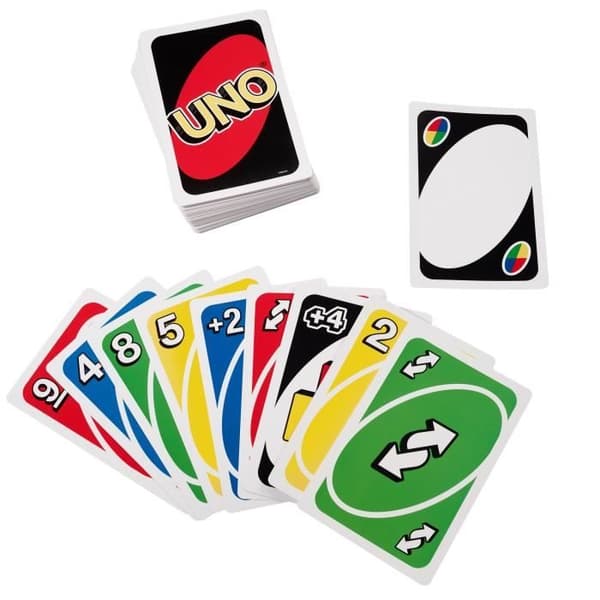 UNO GÉANT Stora kortspel - 2 till 10 spelare - 7 år och uppåt