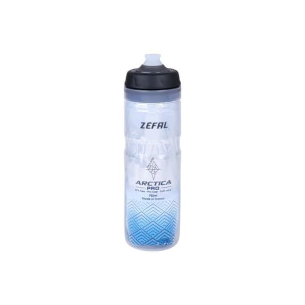 Isolerad Flaska - Zefal - Arctica Pro - 75 cl - Silver/Blå - 100% Vattentät