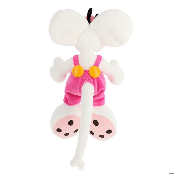 Gosedjur i rosa overall 30cm