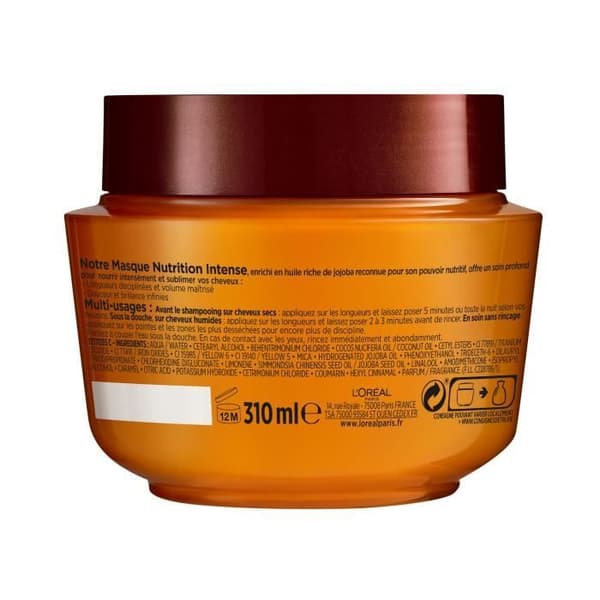 Jojoba Mask Elsève Extraordinary Oil L'OREAL PARIS - 310 ml