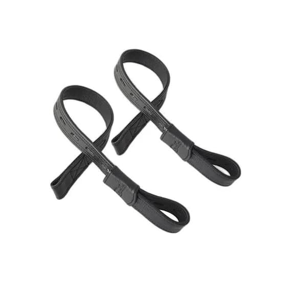 Lexhis läder stigläder - Svart - 70 cm