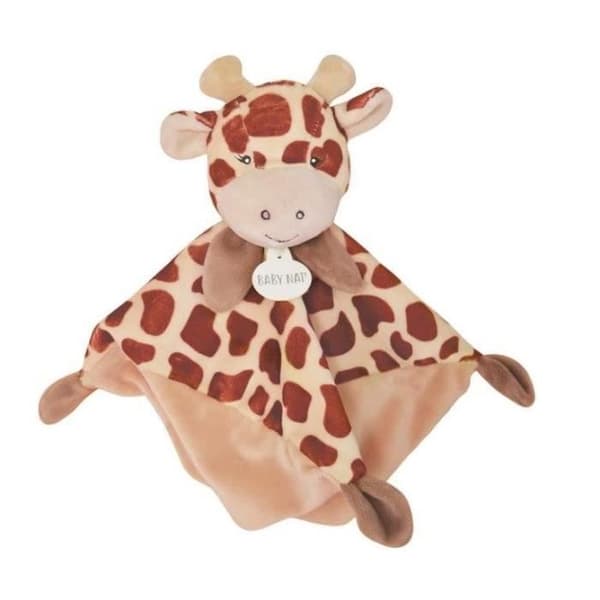 Doudou - Babynat - Giraffe Tikou Brun - Baby - 25 cm