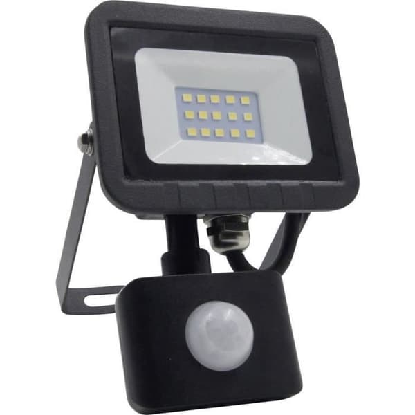 Utomhus LED-projektor - Megatron ispot® Mini MT69061 - 10 W - Rörelsedetektor - Neutralvit