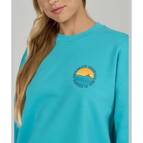 Sweatshirt dam Salty Crew Sunset Crew