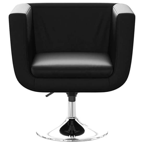 vidaXL Barstol Svart Konstläder 240041