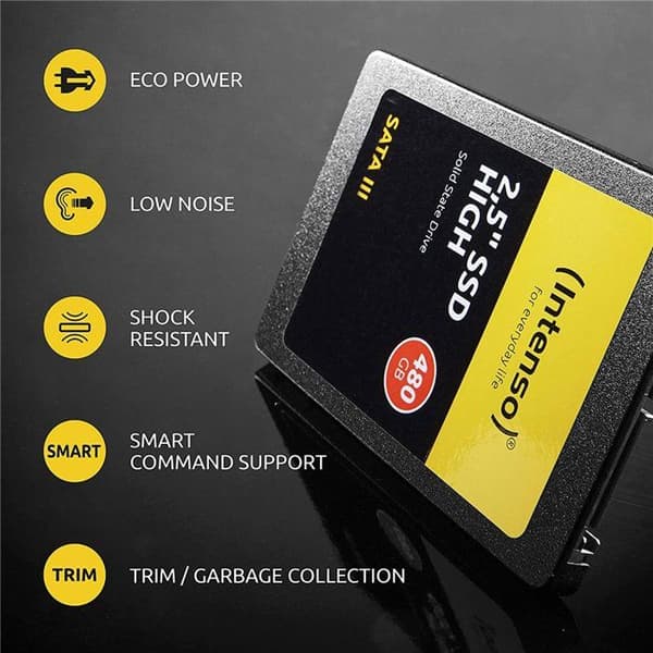 SSD Intenso 2.5 480GB SATA III HÖG