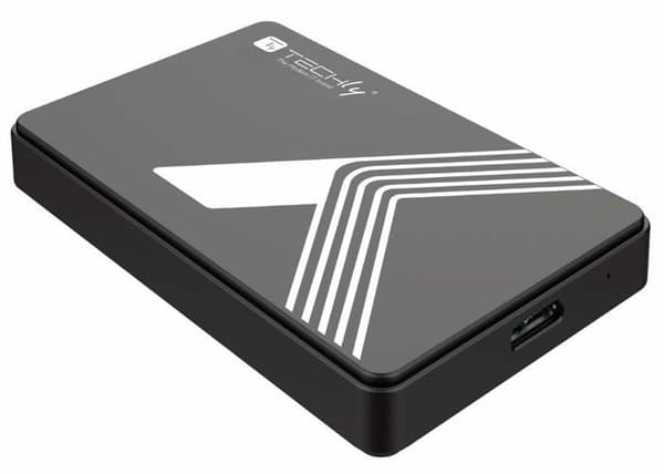 Extern SSD-hårddisk - Techly - I-CASE USB3-SL25TY - 2,5 tum - USB 3.0 - Svart