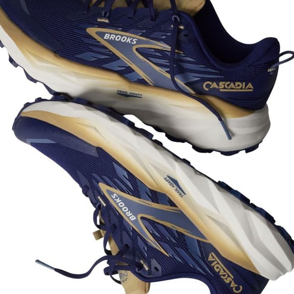 Brooks Trail Running Skor Cascadia 19 - 1104571D455 Blå