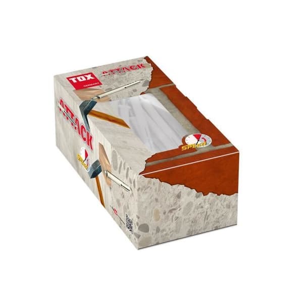 TOX slagankare Attack 8 x 140 mm, 50 bitar, - 017102281