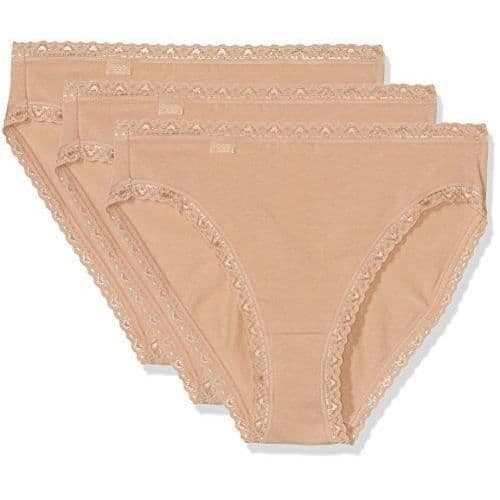 Sloggi sloggi 24-7 CotLac TAC3 Bikini Dam Beige BRUSH 48
