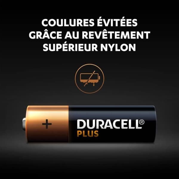 Duracell Plus AA alkaliska batterier, 1,5V LR6 MN1500, 24-pack