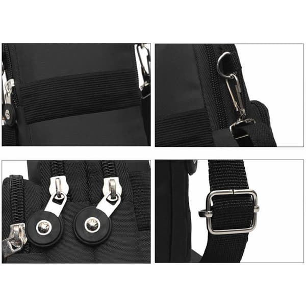 Sacoche - CYCHEN - Cychen - Nylon/Polyester - Dragkedja - Svart