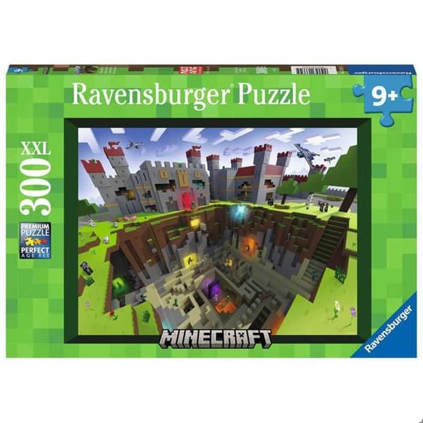 Pussel 300 bitar XXL: Minecraft-skärning