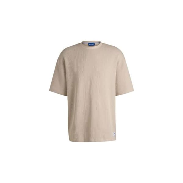 T-shirt - Boss - Man - Nuwaffle - Beige - Bomull