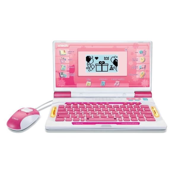 VTECH - GENIUS XL UTBILDNINGSORDNING BILINGUAL ROSA - Rosa