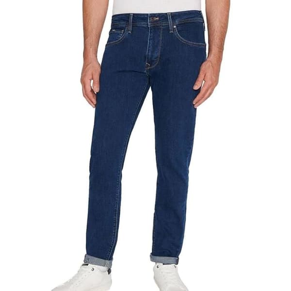 Jean Regular Blå Mörk Man Pepe Jeans Tapered PM207390CT7