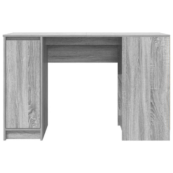 Bureau sonoma grå 120x42x76 cm ingenjörsträ