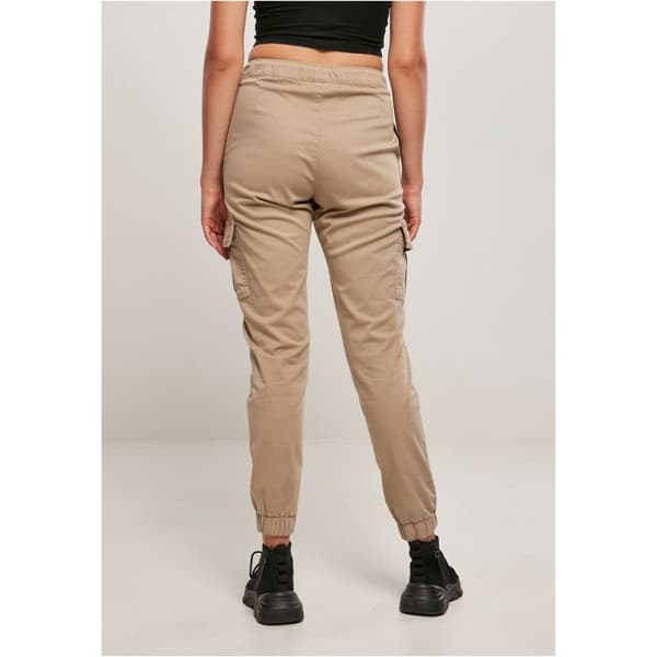 Cargo byxor - URBAN CLASSICS - GT - Hög midja - Bekväm - 98% bomull 2% elastan