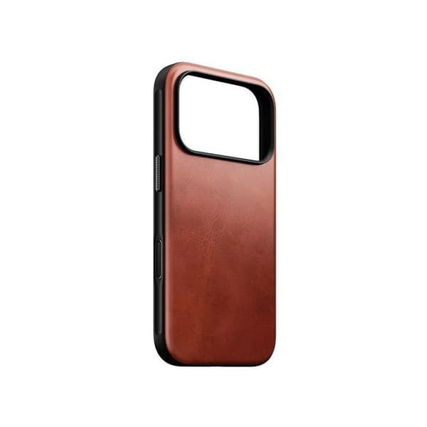Läderfodral - NOMAD - iPhone 17 Pro - Horween Olde Dublin - MagSafe-skydd - Elegant