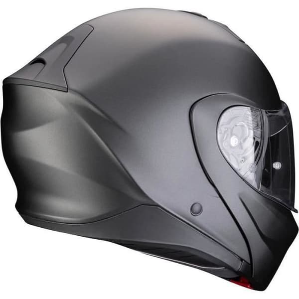 Scorpion Exo-930 Evo Solid ECE 22-05 modulär motorcykelhjälm - svart/pärla/matt - 3XL