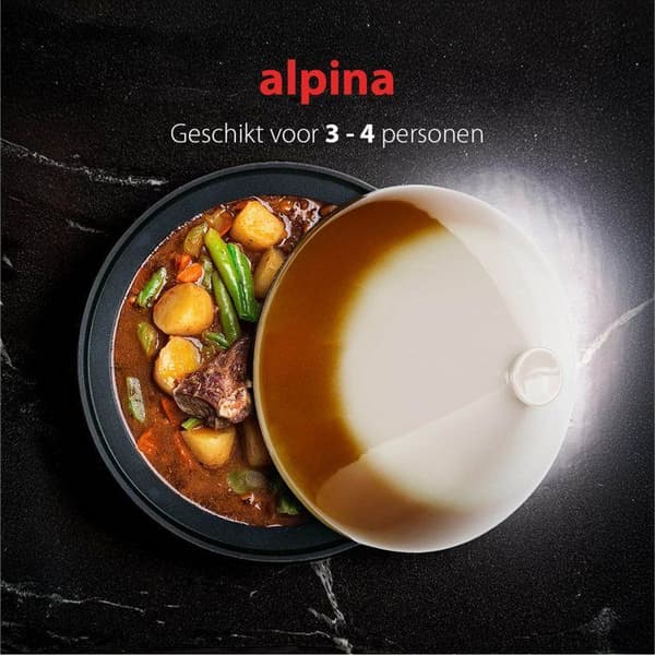 alpina Tajine 2,5L, Induktion.