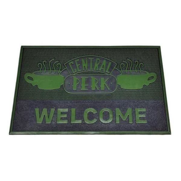 Dörrmatta - VÄNNER - Central Perk - Gummi - 60 x 40 cm - Rektangulär