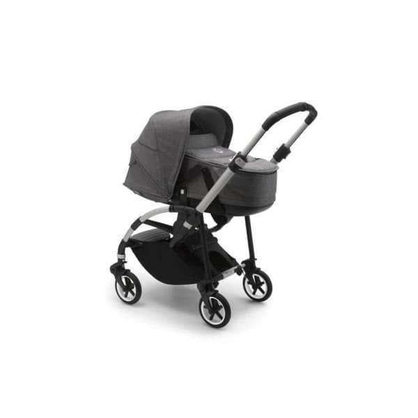Sufflett för barnvagn - BUGABOO - Bee6 - Grå - Ventilationsfönster och högre adaptrar