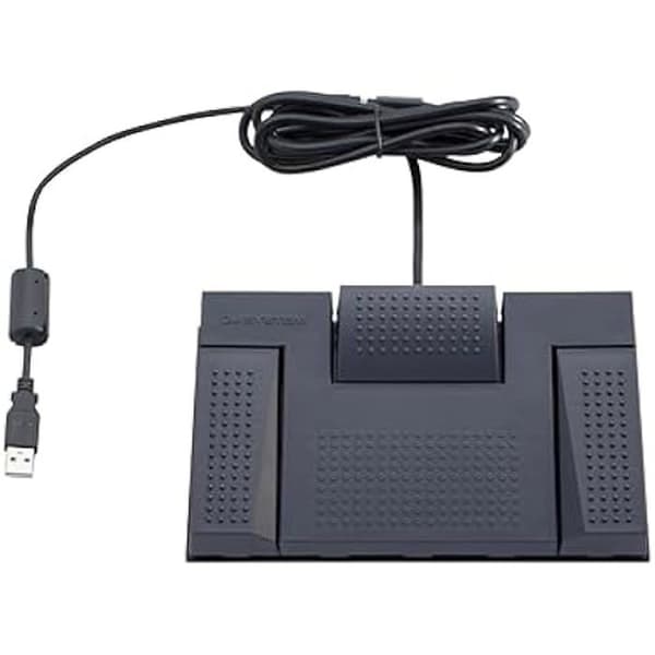 Kit för ljudtranskription - OM SYSTEM - AS-2700 - USB-pedal - Stereo-headset - ODMS R8