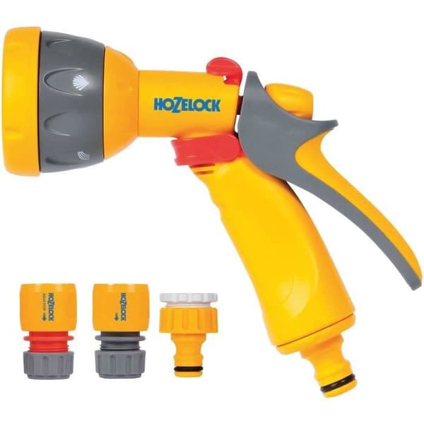 HOZELOCK Multi-spray avtryckarpistolsats + blisterbeslag