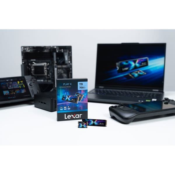 LEXAR - PLAY - SSD-hårddisk - 1 To - M.2 2230 PCIe Gen 4x4