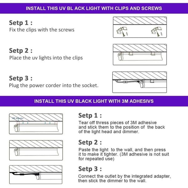 Ljusrör - led-rör Eleganted - UV BAR 10W