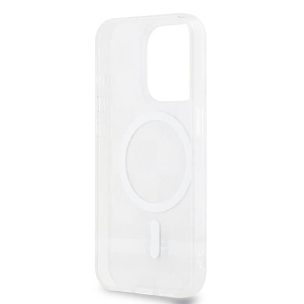 Coque iPhone 15 Pro Max - DKNY - DKHMP15XHCPTSE - Beige - Rutig Mono - Tryckt