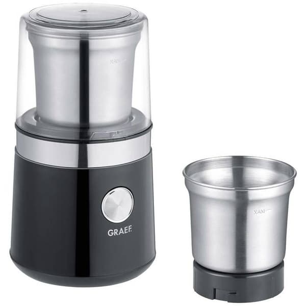 Graef CM102EU Kaffekvarn svart, rostfritt stål