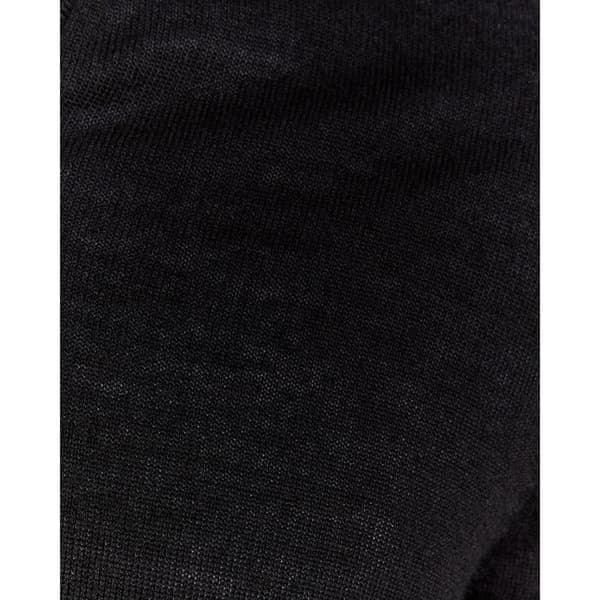 Pull 1/4 zip i broderad merinoull från Lyle & Scott
